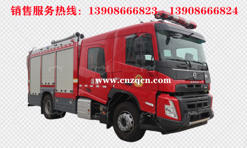 沃爾沃volvo單橋泡沫消防車(chē)