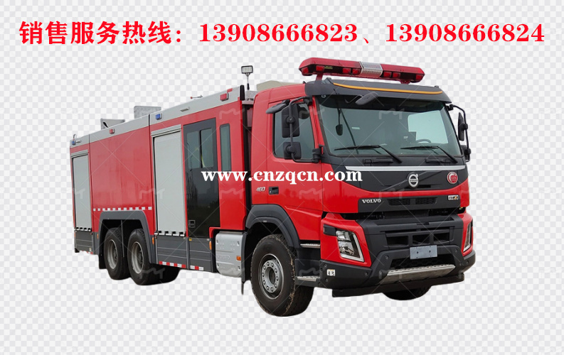 沃爾沃volvo后雙橋水罐消防車(chē)