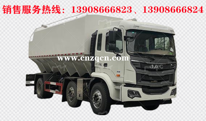 江淮格爾發(fā)K5小三軸散裝飼料運(yùn)輸車(chē)