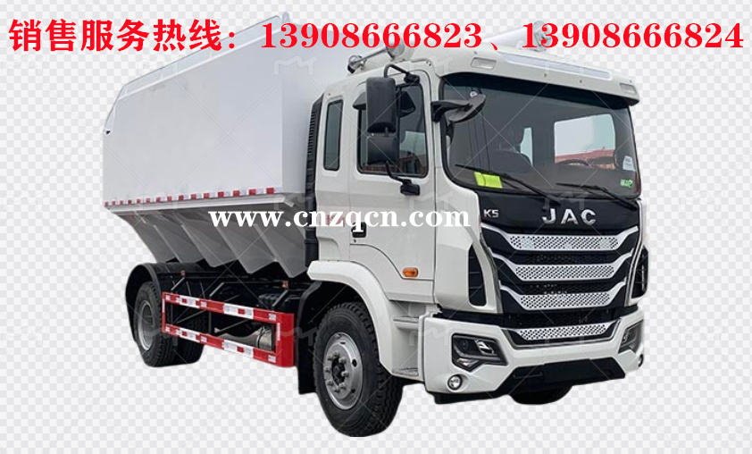 江淮K5單橋散裝飼料運(yùn)輸車(chē)